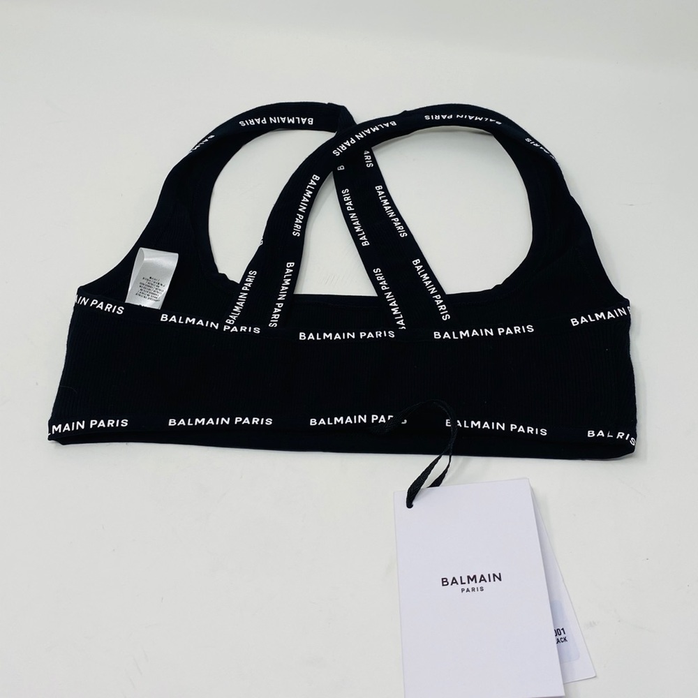 BALMAIN**Black Logo Sportsbra**$225 - Picture 6 of 8